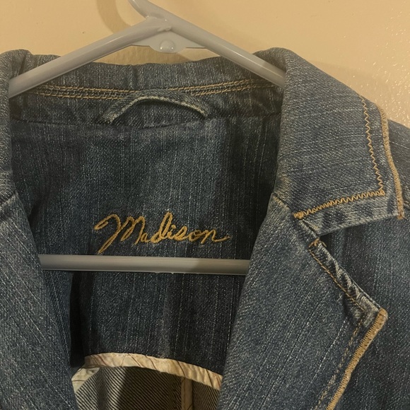 Madison Blue Denim Jean‎ Jacket - Picture 4 of 5